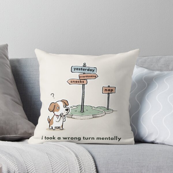 Item preview, I Took a Wrong Turn Mentally designed and sold by GenZvibeArt.