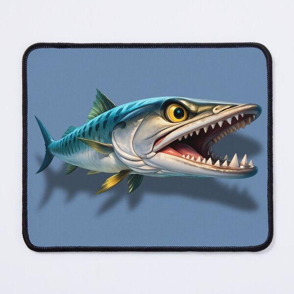 Item preview, Barracuda – Mare Mare 3D Ocean Buddy designed and sold by malero-design.
