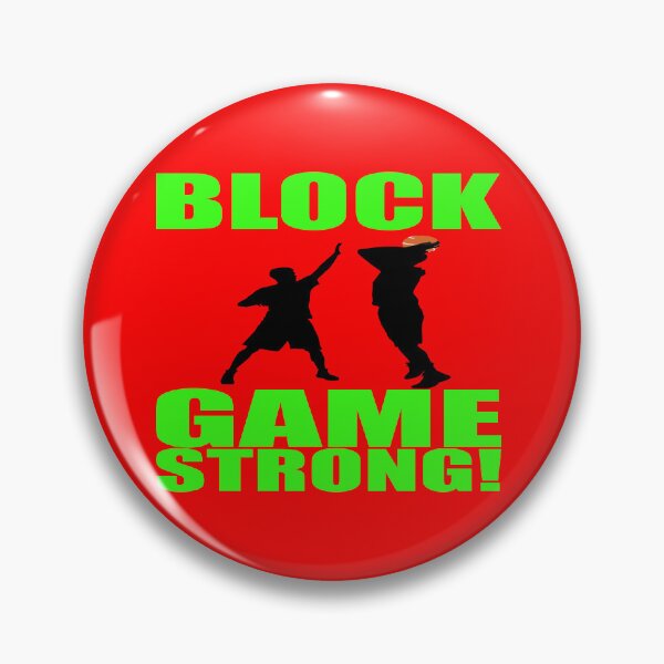Item preview, BLOCK GAME STRONG designed and sold by HoopsAndLaces.
