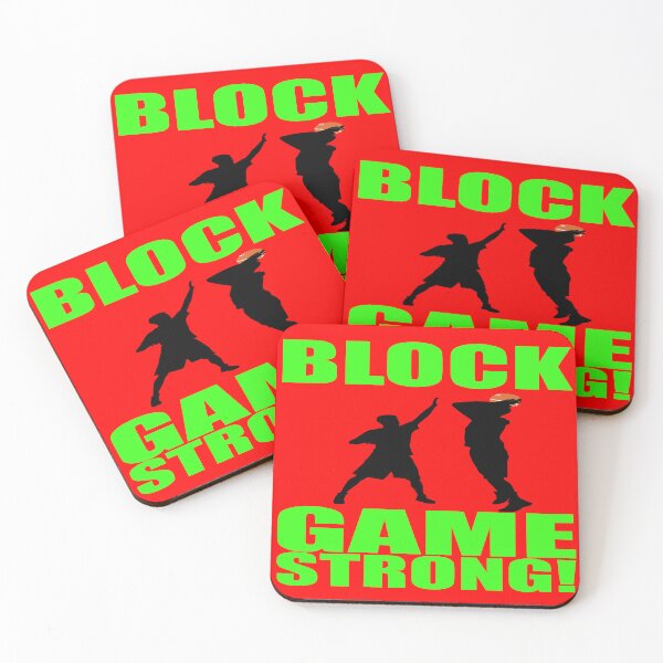 Item preview, BLOCK GAME STRONG designed and sold by HoopsAndLaces.