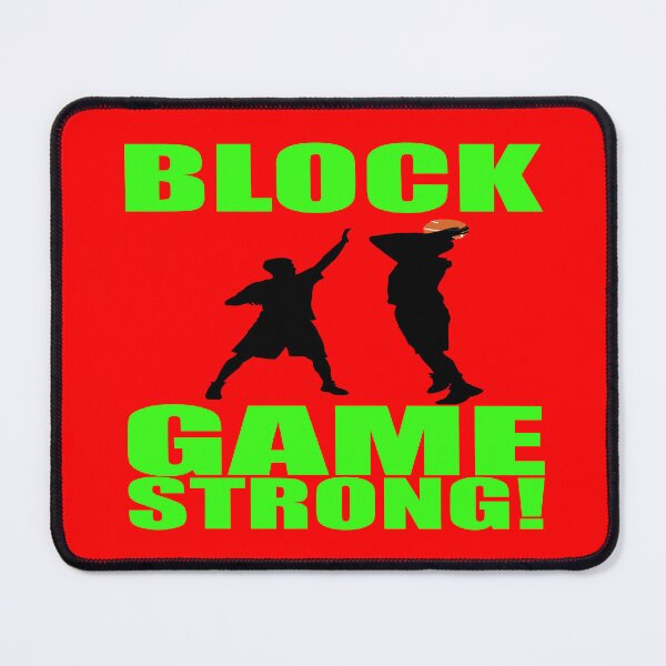 Item preview, BLOCK GAME STRONG designed and sold by HoopsAndLaces.