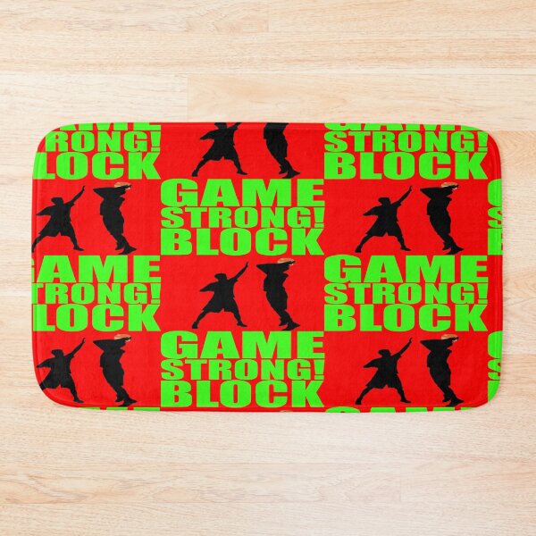 Item preview, BLOCK GAME STRONG designed and sold by HoopsAndLaces.