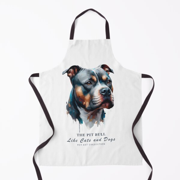 Item preview, Beautiful Pit Bull Watercolor Art | Like Cats and Dogs Collection designed and sold by Like-Cats-Dogs.