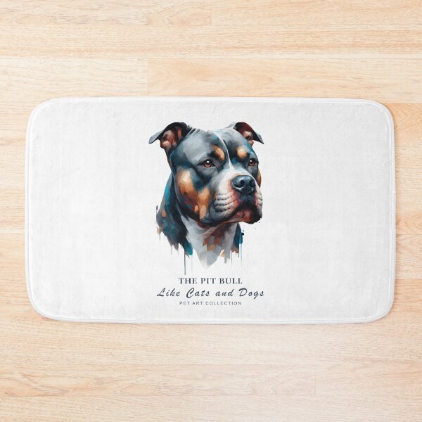 Item preview, Beautiful Pit Bull Watercolor Art | Like Cats and Dogs Collection designed and sold by Like-Cats-Dogs.