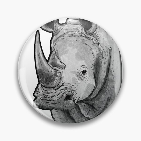Aperçu de l'œuvre Rhinocéros blanc (Original) créée et vendue par ItalianElephant.