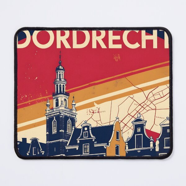 Item preview, Dordrecht Netherlands 1950s Vintage Travel Tourism designed and sold by TravelersGems.