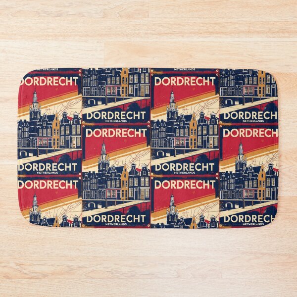 Item preview, Dordrecht Netherlands 1950s Vintage Travel Tourism designed and sold by TravelersGems.