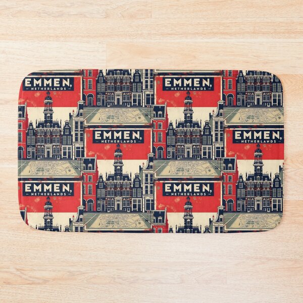 Item preview, Emmen Netherlands 1950s Vintage Travel Tourism designed and sold by TravelersGems.