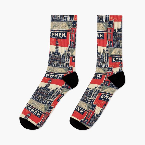 Item preview, Emmen Netherlands 1950s Vintage Travel Tourism designed and sold by TravelersGems.
