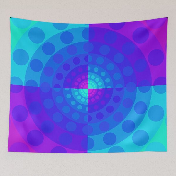 Item preview, Asymmetric Design, Purple, Turquoise, Geometric Abstraction, Abstract Art designed and sold by DDJust4U.