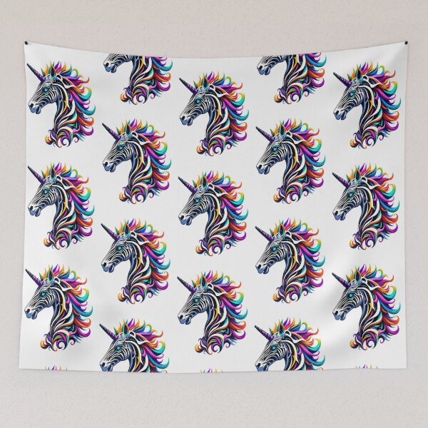 Item preview, Unicorn zebra from the fairy realm designed and sold by LoneAngel.
