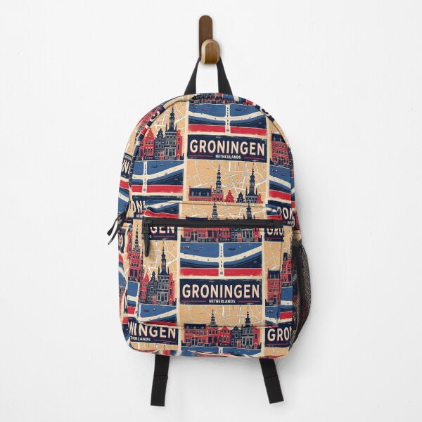 Item preview, Groningen Netherlands 1950s Vintage Travel Tourism designed and sold by TravelersGems.
