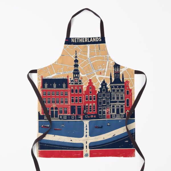 Item preview, Groningen Netherlands 1950s Vintage Travel Tourism designed and sold by TravelersGems.