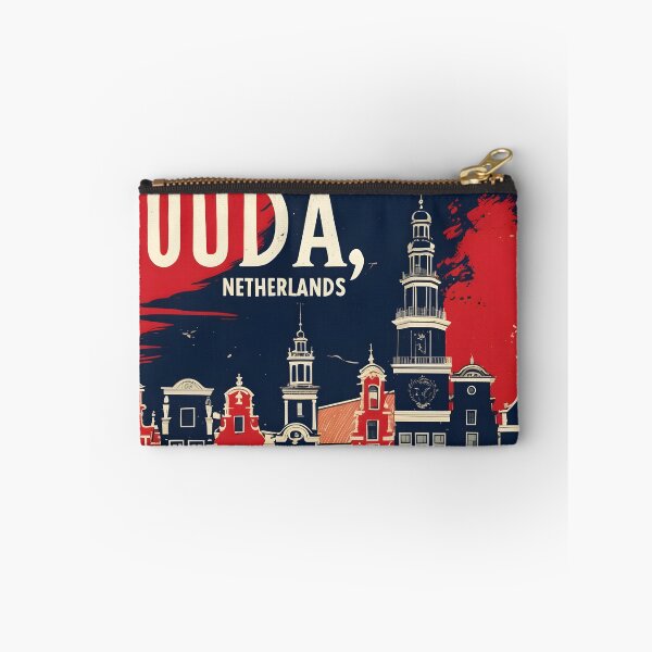 Item preview, Gouda Netherlands 1950s Vintage Travel Tourism designed and sold by TravelersGems.