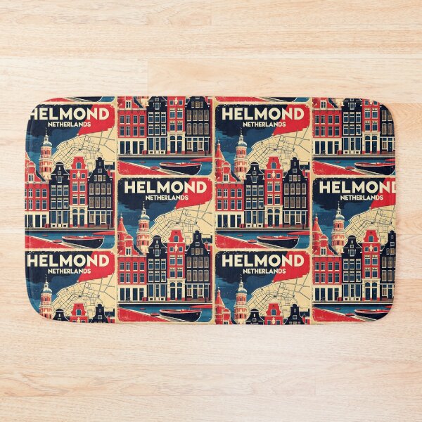Item preview, Helmond Netherlands 1950s Vintage Travel Tourism designed and sold by TravelersGems.