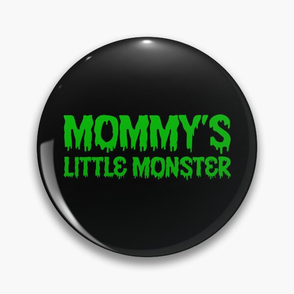 Item preview, Mommy's Little Monster green designed and sold by ArtRarities.