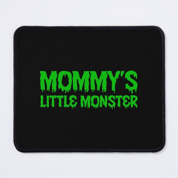Item preview, Mommy's Little Monster green designed and sold by ArtRarities.