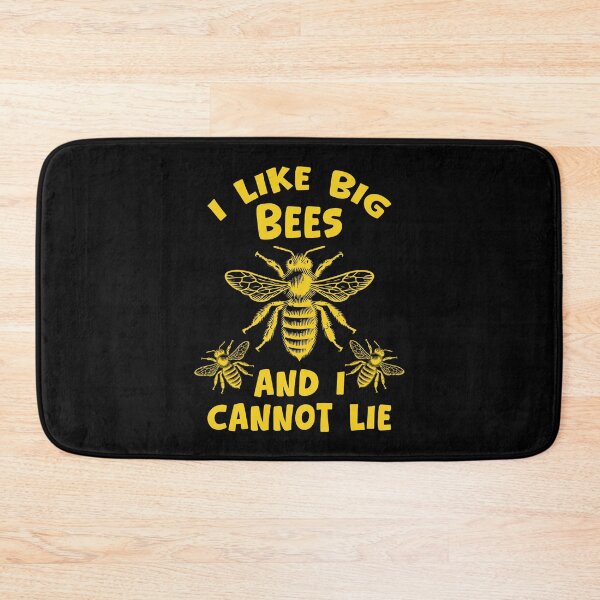 Item preview, I Like Big Bees And I Cannot Lie – Funny Bee Lover Gift Design designed and sold by Dmetalx Art Apparel.