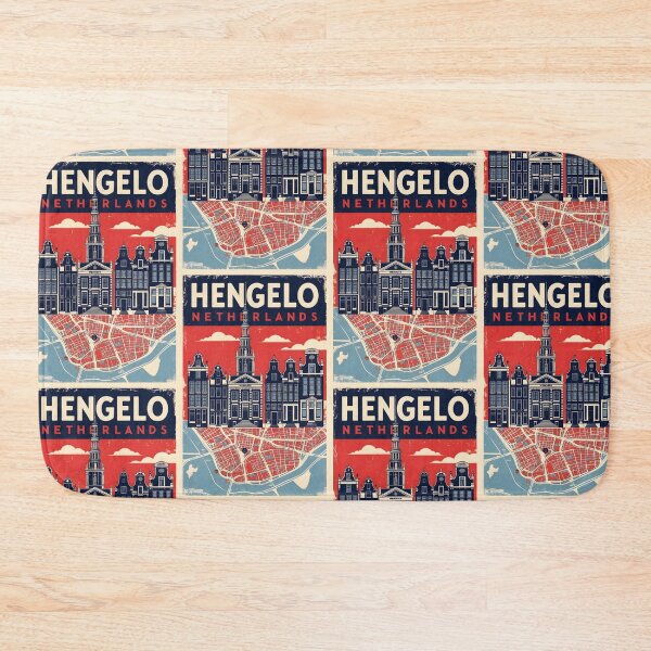Item preview, Hengelo Netherlands 1950s Vintage Travel Tourism designed and sold by TravelersGems.