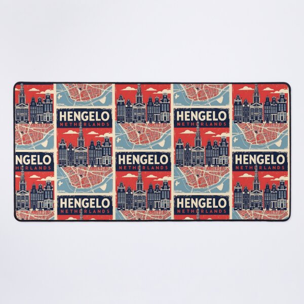 Item preview, Hengelo Netherlands 1950s Vintage Travel Tourism designed and sold by TravelersGems.