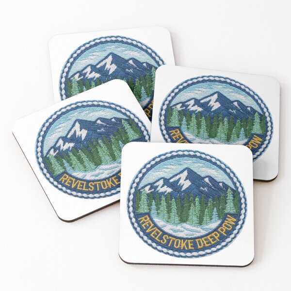 Item preview, Revelstoke Deep Pow Emblem designed and sold by Imaginarium of Chaos falcon88 .
