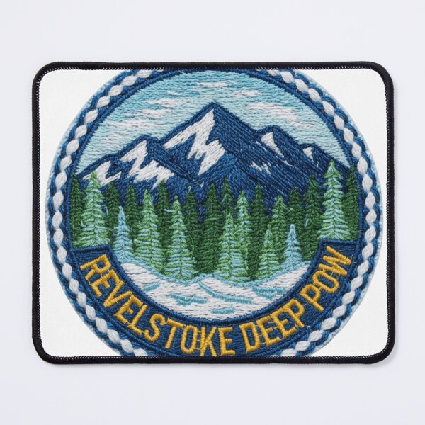 Item preview, Revelstoke Deep Pow Emblem designed and sold by Imaginarium of Chaos falcon88 .