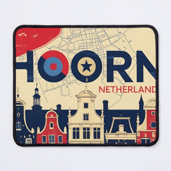 Item preview, Hoorn Netherlands 1950s Vintage Travel Tourism designed and sold by TravelersGems.