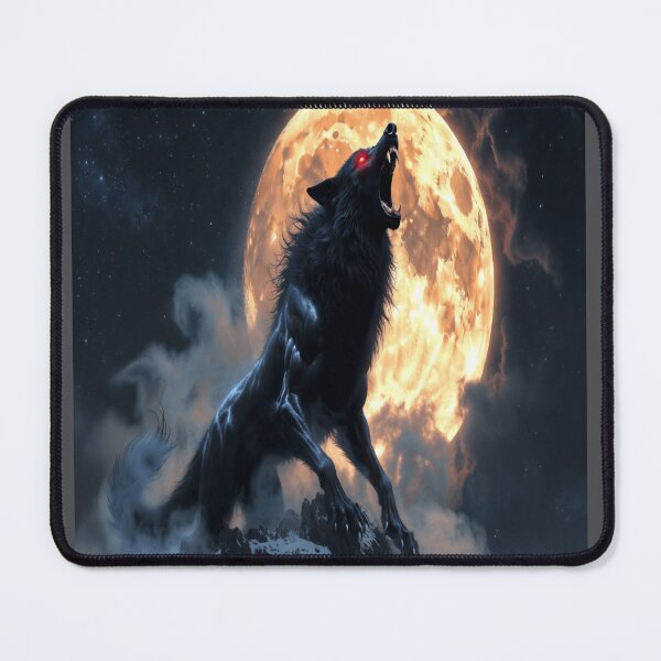 Item preview, Golden Moon Wolf Rise designed and sold by NovaDigitalArt45.