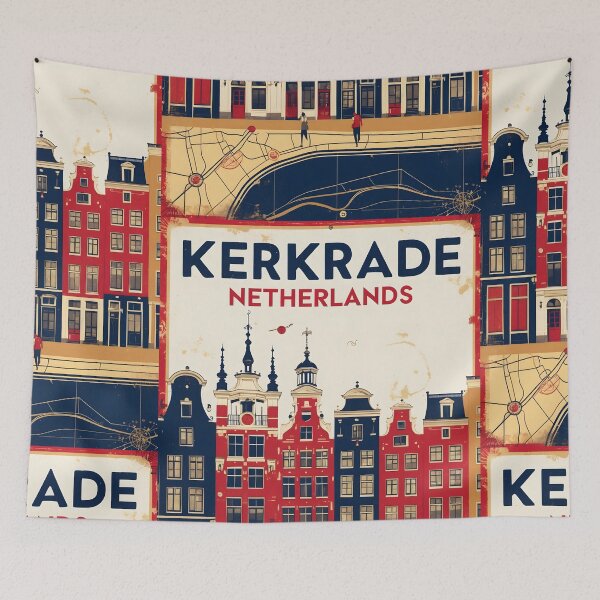 Item preview, Kerkrade Netherlands 1950s Vintage Travel Tourism designed and sold by TravelersGems.