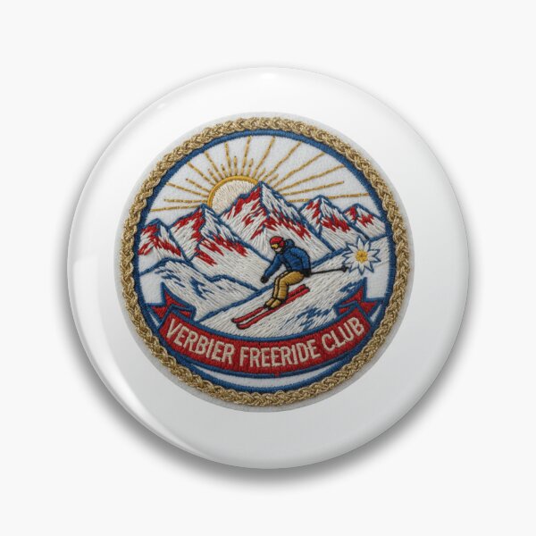 Item preview, Verbier Freeride Club Patch designed and sold by Imaginarium of Chaos falcon88 .