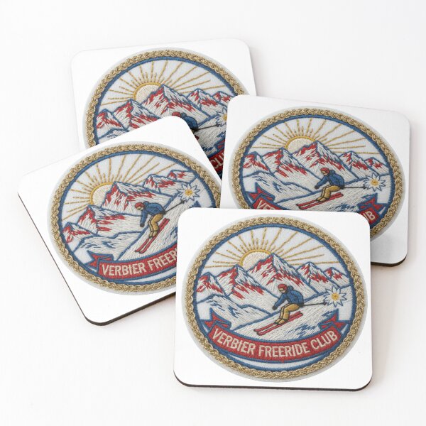 Item preview, Verbier Freeride Club Patch designed and sold by Imaginarium of Chaos falcon88 .