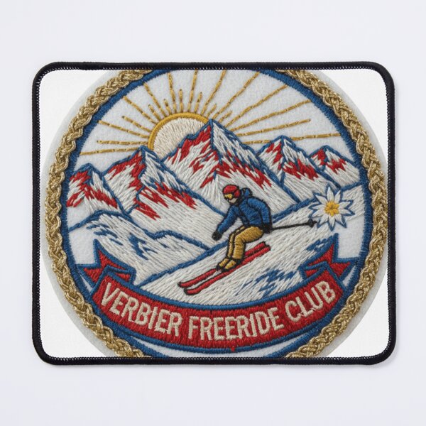 Item preview, Verbier Freeride Club Patch designed and sold by Imaginarium of Chaos falcon88 .