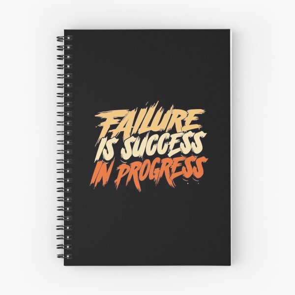 Item preview, Failure Is Success in Progress – Motivational Quote for Growth, Resilience, and Personal Power designed and sold by Bright Nest Studio.