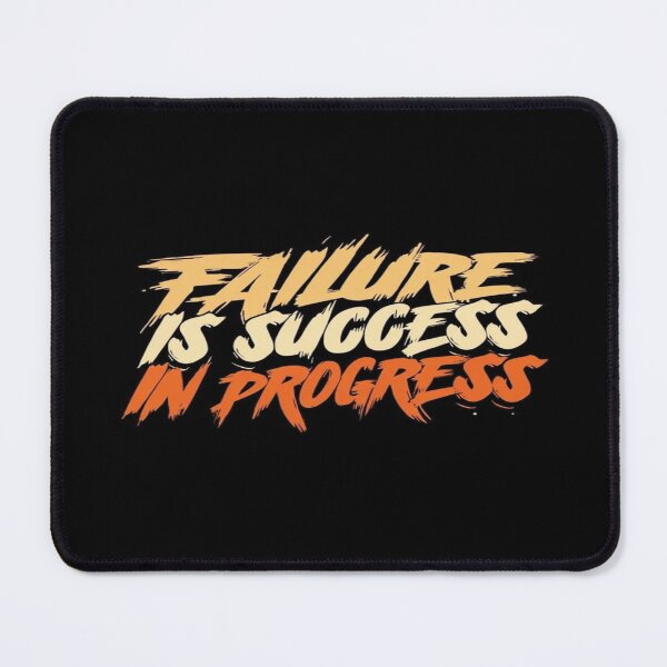 Item preview, Failure Is Success in Progress – Motivational Quote for Growth, Resilience, and Personal Power designed and sold by Bright Nest Studio.