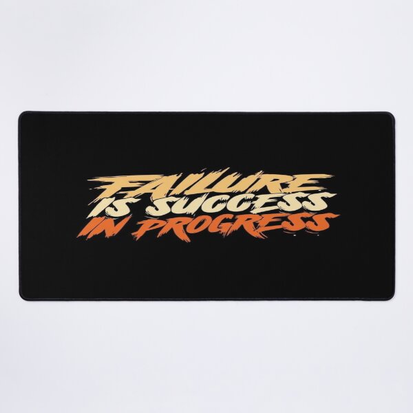 Item preview, Failure Is Success in Progress – Motivational Quote for Growth, Resilience, and Personal Power designed and sold by Bright Nest Studio.