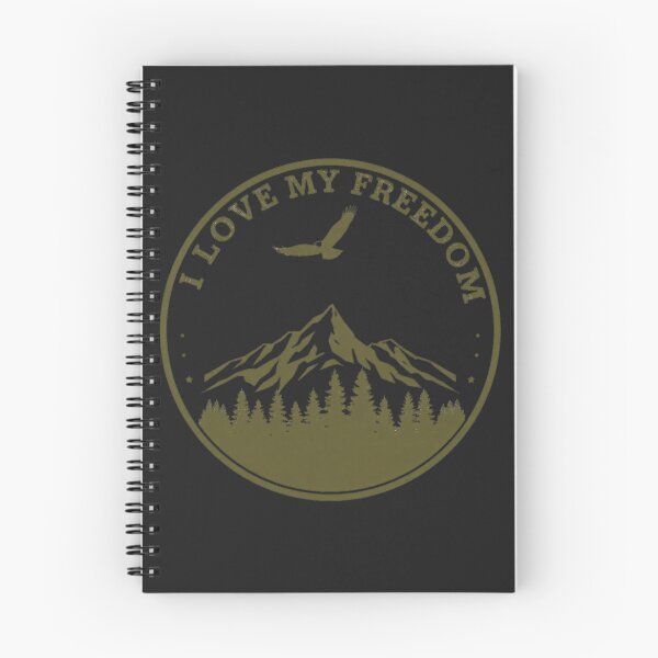 Item preview, I Love My Freedom – Personal Freedom Statement Typography designed and sold by Sparkofart07.