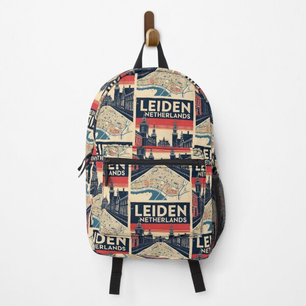 Item preview, Leiden Netherlands 1950s Vintage Travel Tourism designed and sold by TravelersGems.