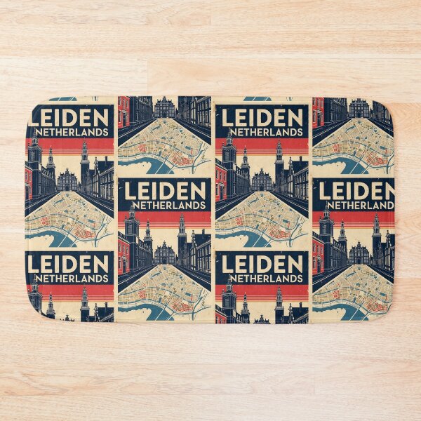 Item preview, Leiden Netherlands 1950s Vintage Travel Tourism designed and sold by TravelersGems.