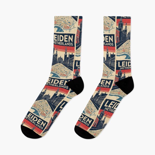 Item preview, Leiden Netherlands 1950s Vintage Travel Tourism designed and sold by TravelersGems.