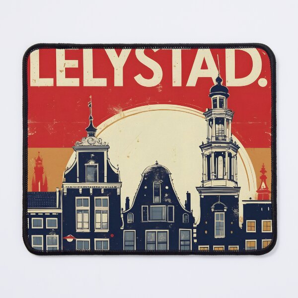 Item preview, Lelystad Netherlands 1950s Vintage Travel Tourism designed and sold by TravelersGems.