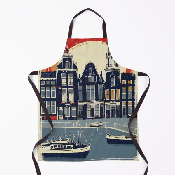 Item preview, Lelystad Netherlands 1950s Vintage Travel Tourism designed and sold by TravelersGems.