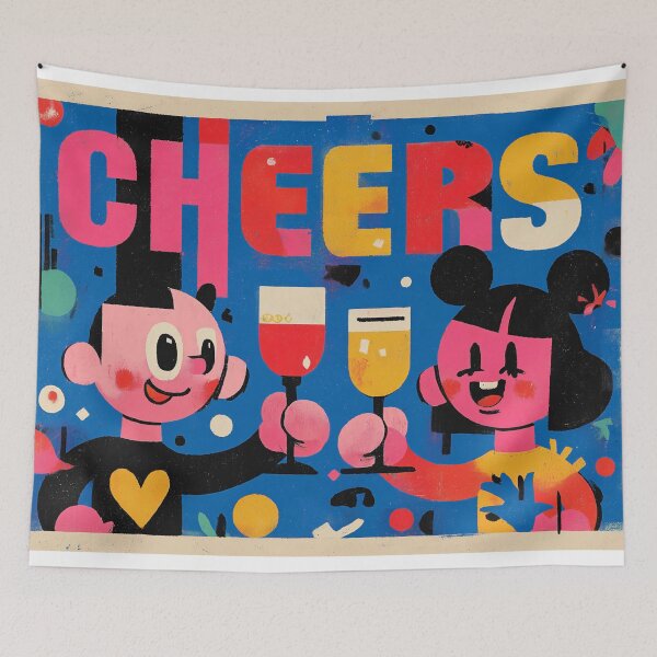 Item preview, Celebration with Cheers and Drinks designed and sold by lautir.