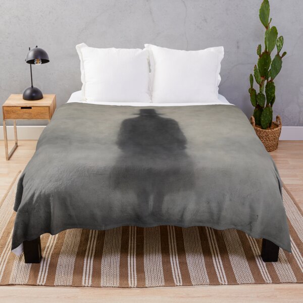 Item preview, Shadow Figure in Dense Fog – Dark Atmospheric Horror Art designed and sold by Visualynx.