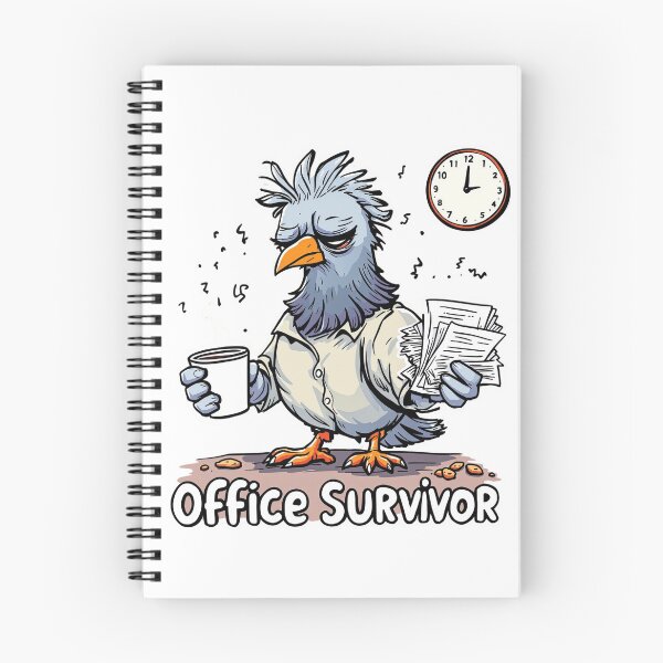 Artikelvorschau, Lustiges T-Shirt mit Taubenmotiv – Humorvolles Cartoon-Vogel-Design für Erwachsene entworfen und verkauft von MagicMicki.