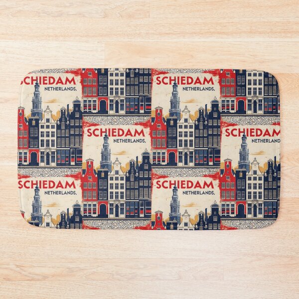 Item preview, Schiedam Netherlands 1950s Vintage Travel Tourism designed and sold by TravelersGems.