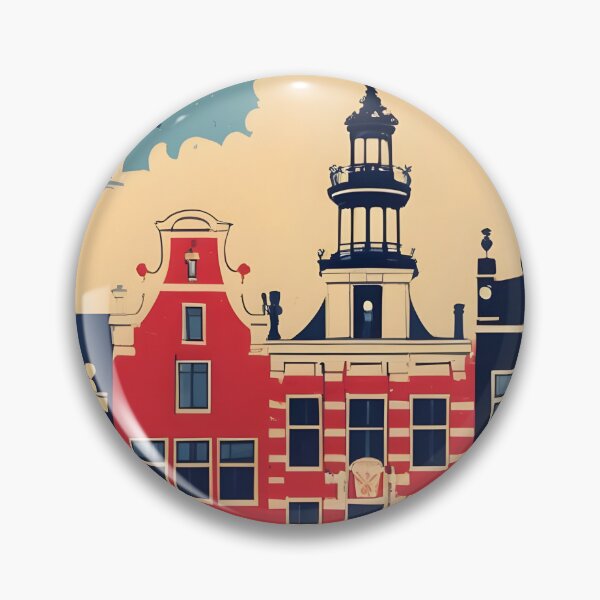 Item preview, Rotterdam Netherlands 1950s Vintage Travel Tourism designed and sold by TravelersGems.
