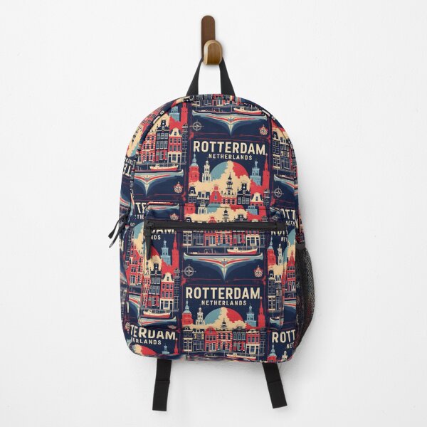 Item preview, Rotterdam Netherlands 1950s Vintage Travel Tourism designed and sold by TravelersGems.