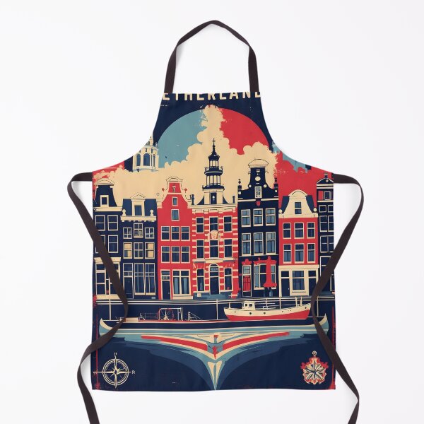 Item preview, Rotterdam Netherlands 1950s Vintage Travel Tourism designed and sold by TravelersGems.