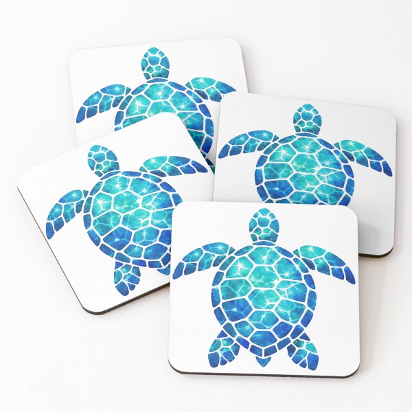 Item preview,  Pool Water Caustics Sea Turtle Light Refraction Summer Tropical Swim designed and sold by zoughlal.