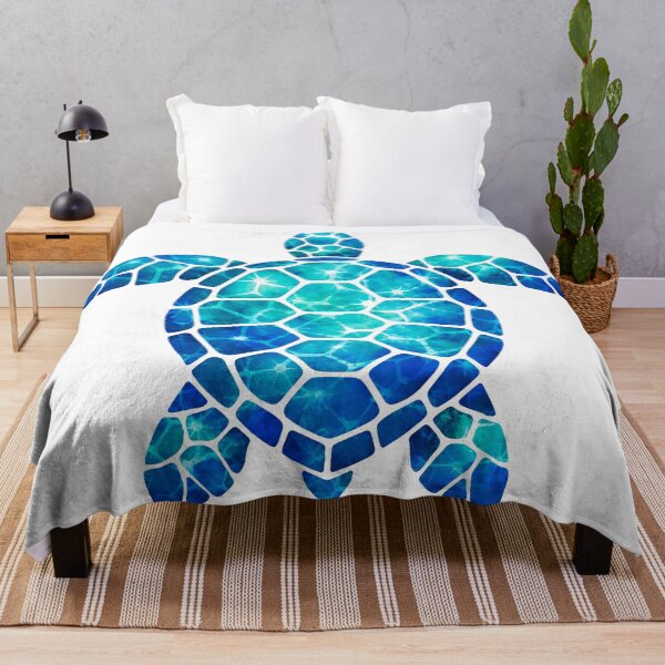 Item preview,  Pool Water Caustics Sea Turtle Light Refraction Summer Tropical Swim designed and sold by zoughlal.